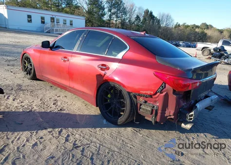 2014 Infiniti Q50 Premium из США, поврежденный, VIN JN1BV7AP5EM674582